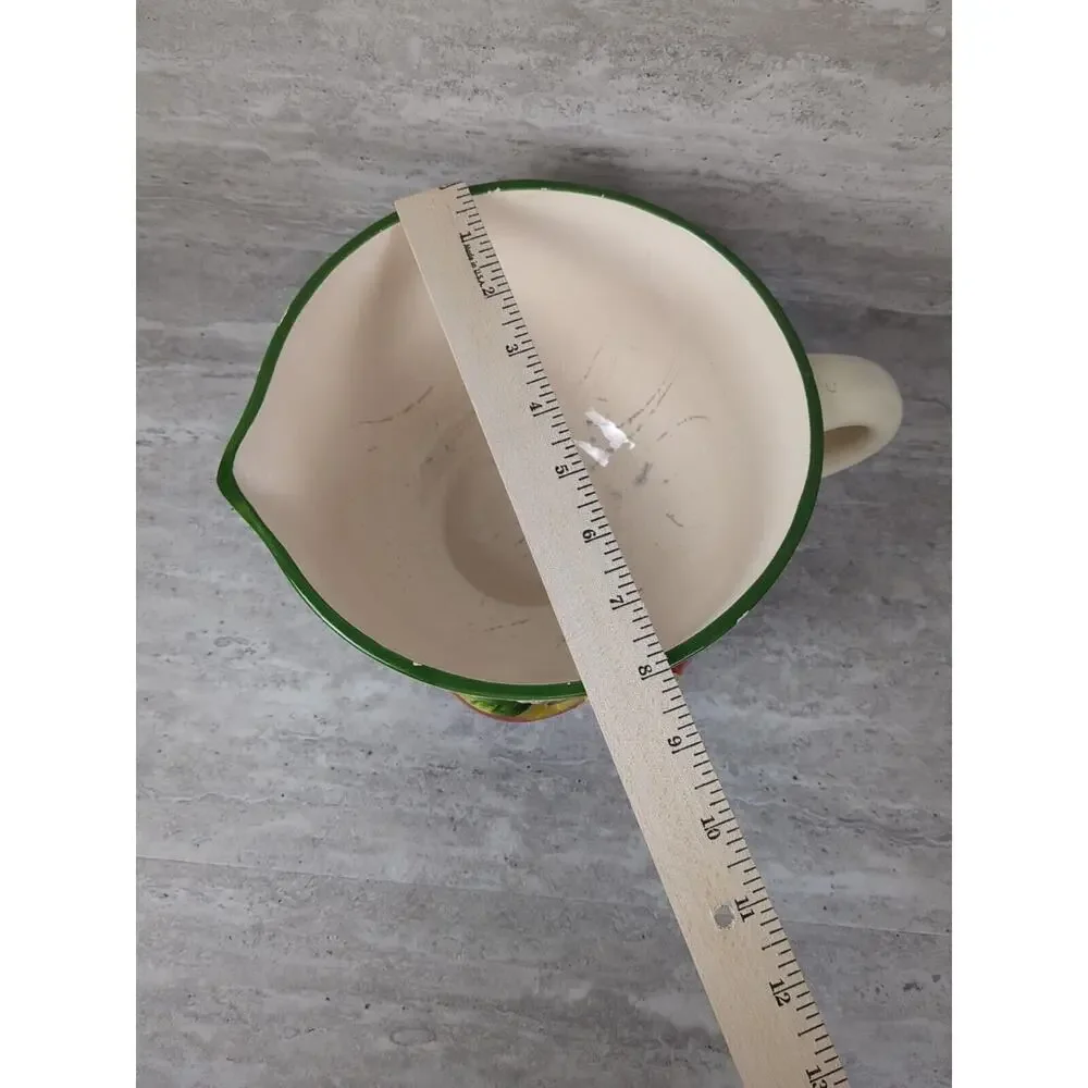 Nesting‎ Mixing Bowls Set Of 3, Apple Tree Design, Ceramic